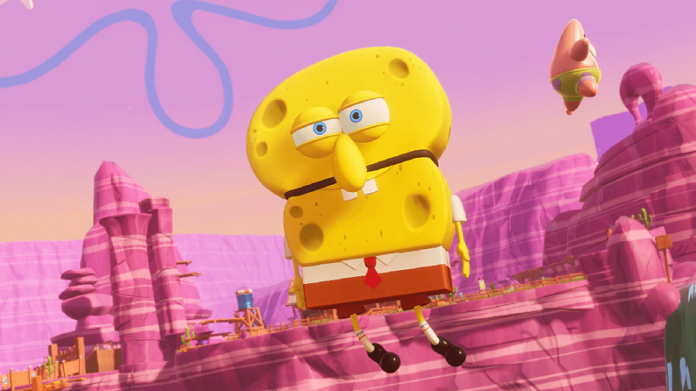 Игра SpongeBob SquarePants The Cosmic Shake на PS5
